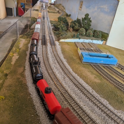 Model Train display