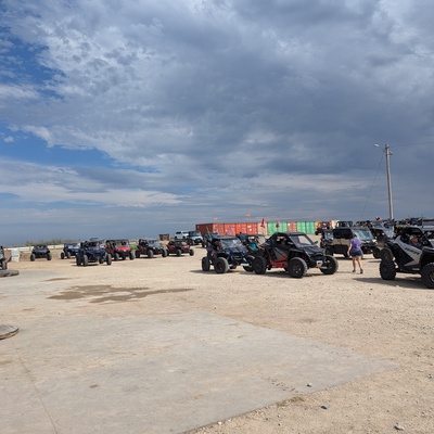 Getting ready to ride
