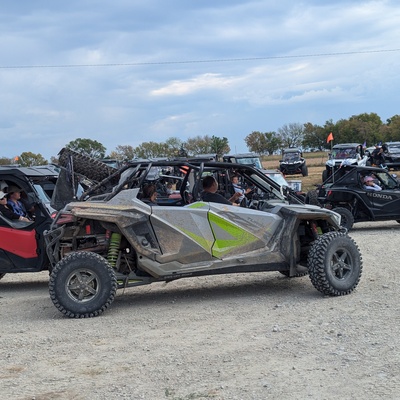 Getting ready to ride