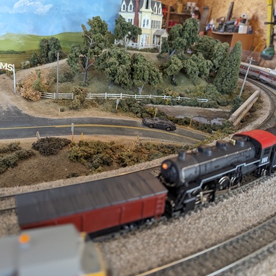 Model Train display