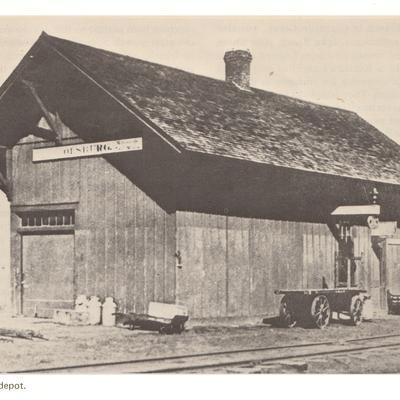 First railrod depot