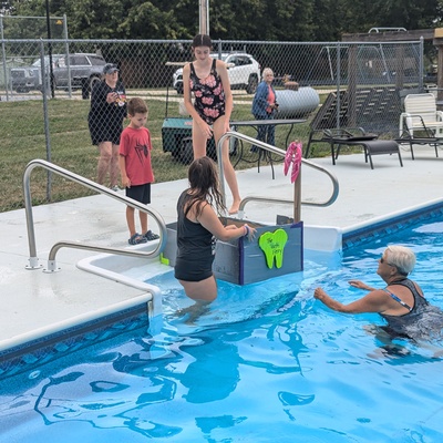 Cardboard boat race